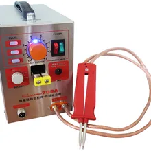 1 шт. s709a 1.5kw высокое Мощность точечной сварки и паяльная станция с универсальным сварочным ручка для сварки батареи и sodering