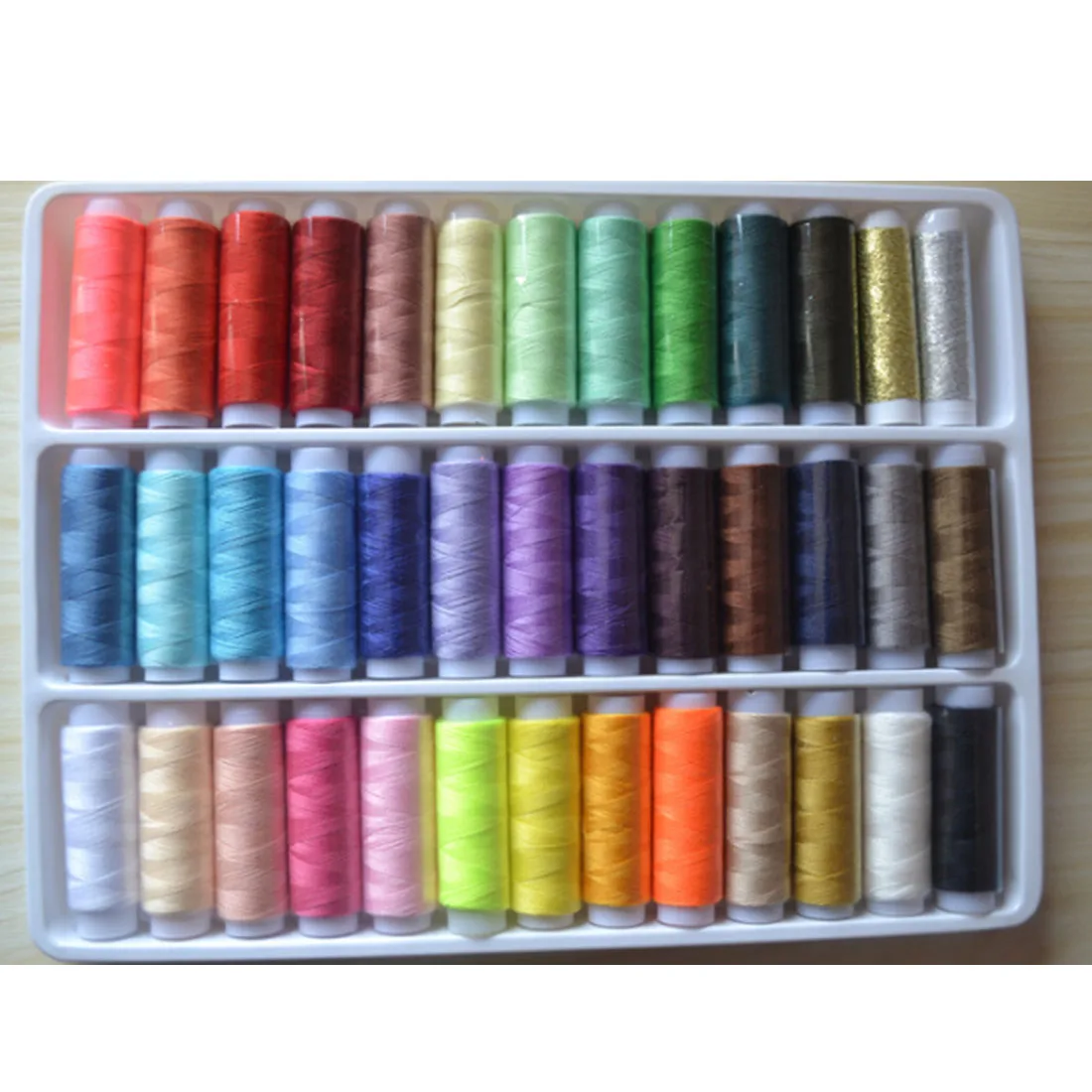 Good 39 Colors Sewing Thread Yarn Strong Durable Thread For Sewing Hand