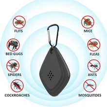Ultrasonic Mosquito Repeller Electronic Cockroach Spider USB Killer Portable Pest Bug Insect Fly Rat Mouse Rodents Bird Defender