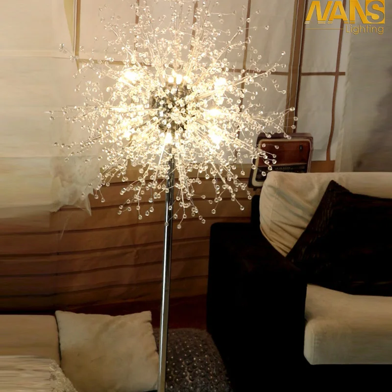 Nans Modern Design Acrylic Floor Lamps G4 Led Reading Bedside Lamp Floor Lamps G4 Led Reading Bedside Lamp