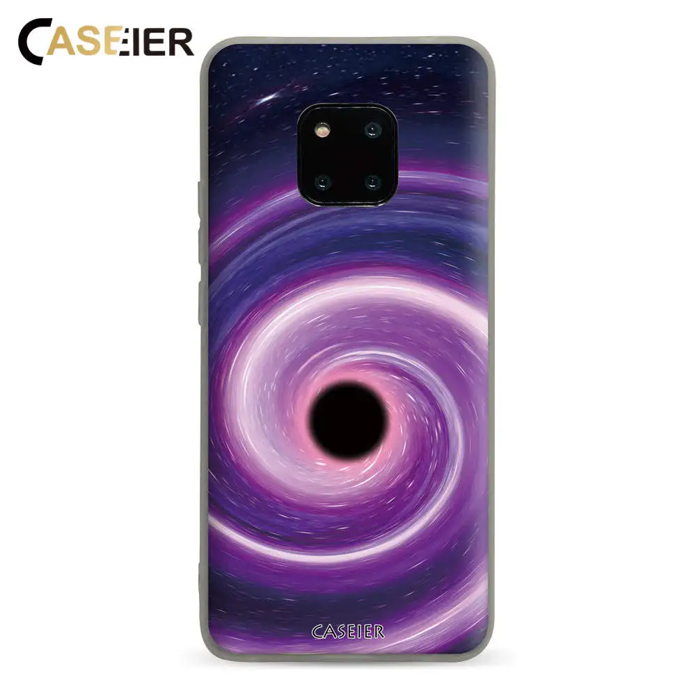 

CASEIER Black Hole Phone Case For Huawei P30 P20 P10 Pro Mate 20 10 Lite Pro Back Cover For Huawei P Smart Y9 2019 Honor 9 8X
