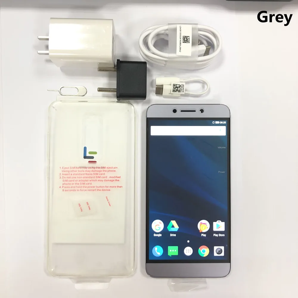 LeEco LeTV Le X526 X520 5 дюймов Octa Core 3000 мАч 3 ГБ ОЗУ 32 ПЗУ 16 0 МП + 8 Android 6.0 Snapdragon 652 4G LTE