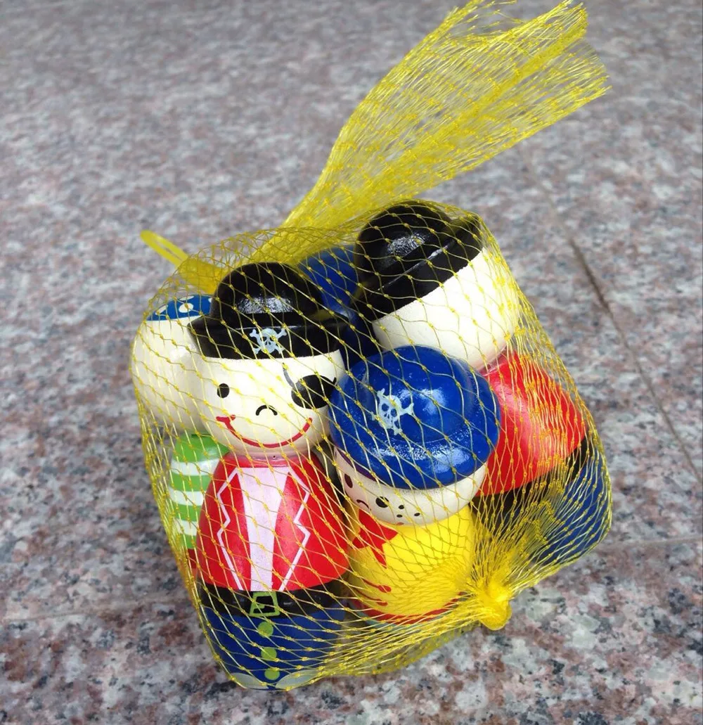 5 шт. горячая Распродажа высококачественные детские игрушки деревянный шар для боулинга забавная форма для детской игры