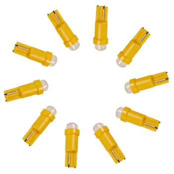 

iTimo Instrument Cluster Lamp Car Dashboard Light T5 5050 10Pcs/lot Car Styling LED Interior Light Ceramic Indicator Lights