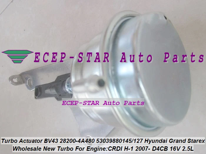 TURBO Wastegate Actuator BV43 28200-4A480 53039700145 53039700127 For HYUNDAI Grand Starex H-1 Cargo Travel 2007- D4CB 16V 2.5L (3)