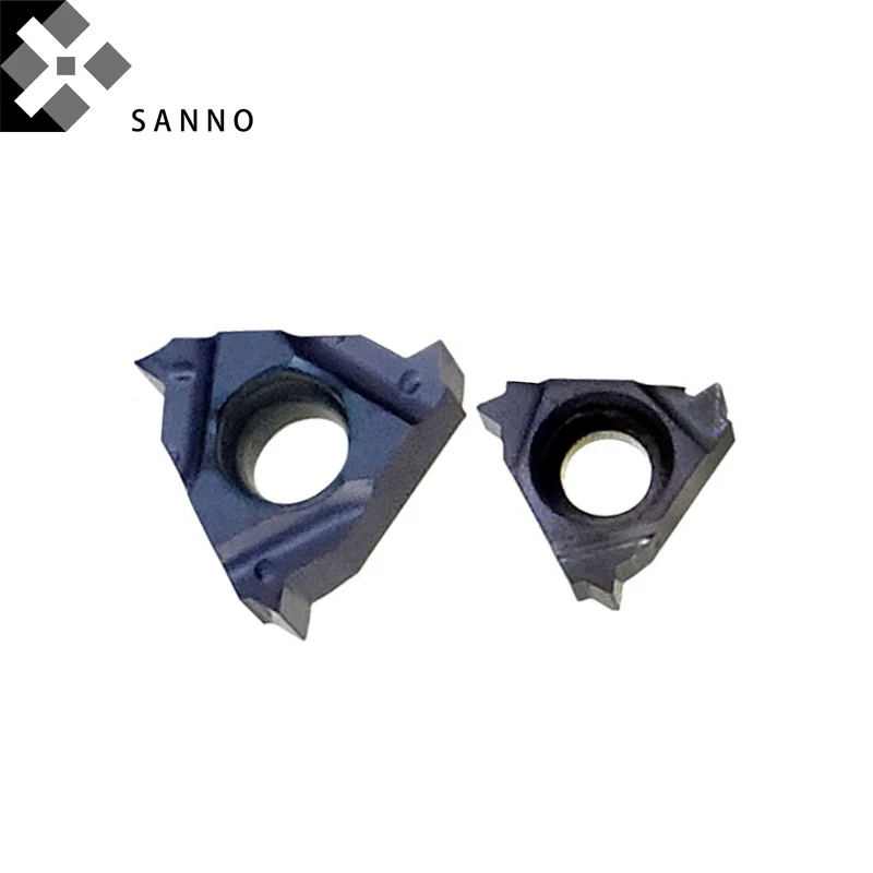 High quality cnc inner threading carbide insert 16IRM general internal thread turning blade inserts for stainless steel (3)