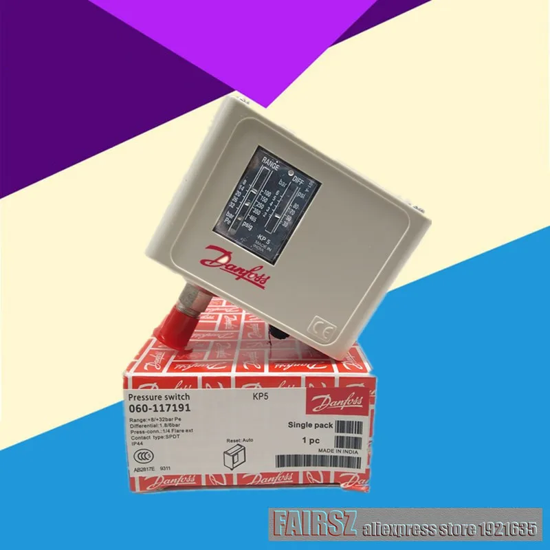 Оригинальный датчик давления Danfoss KP5 060 117191 1171|Принадлежности для экспертизы| |