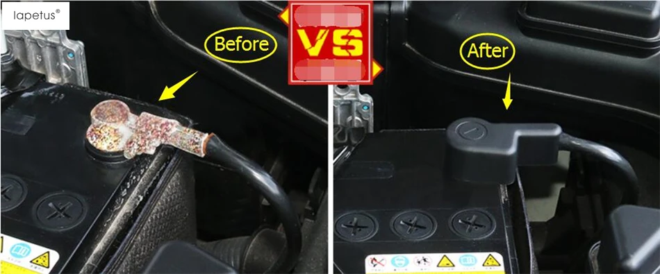 

Accessories For Nissan X-Trail X Trail T32 Rogue 2014 2015 2016 Engine Battery Anode Negative Electrode Molding Cover Kit Trim