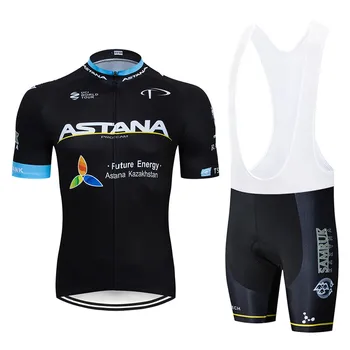 

2019 Pro UCI World Tour Men's ASTANA Cycling Clothes Mountain Bike Clothing Team Bicycle Clothing Ropa Ciclismo Jersey 9D Gel