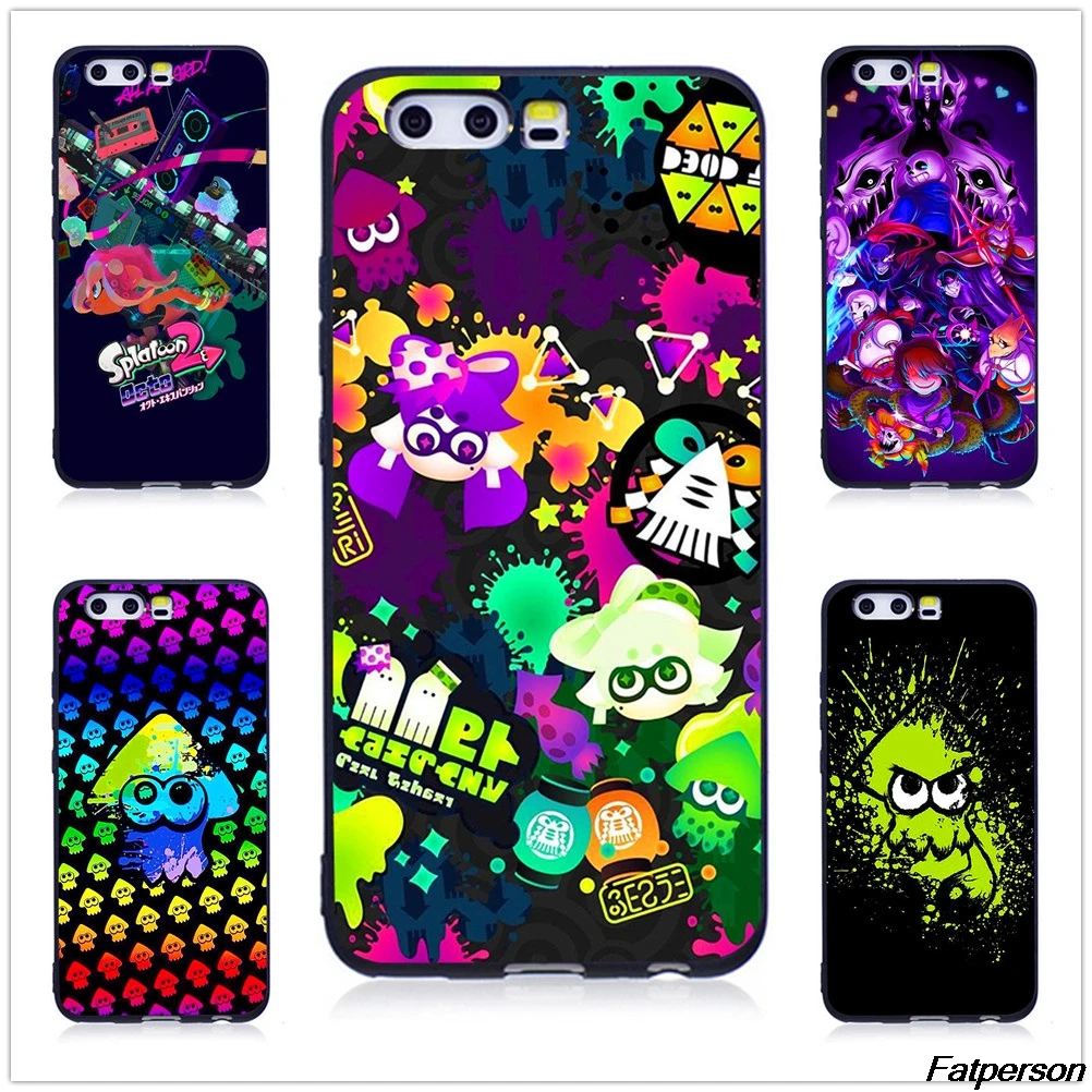 Splotoon 2 игровой Мягкий ТПУ чехол для телефона Huawei P30 P20Lite P10 P10Lite P8 P9 P9Lite 2017 задняя