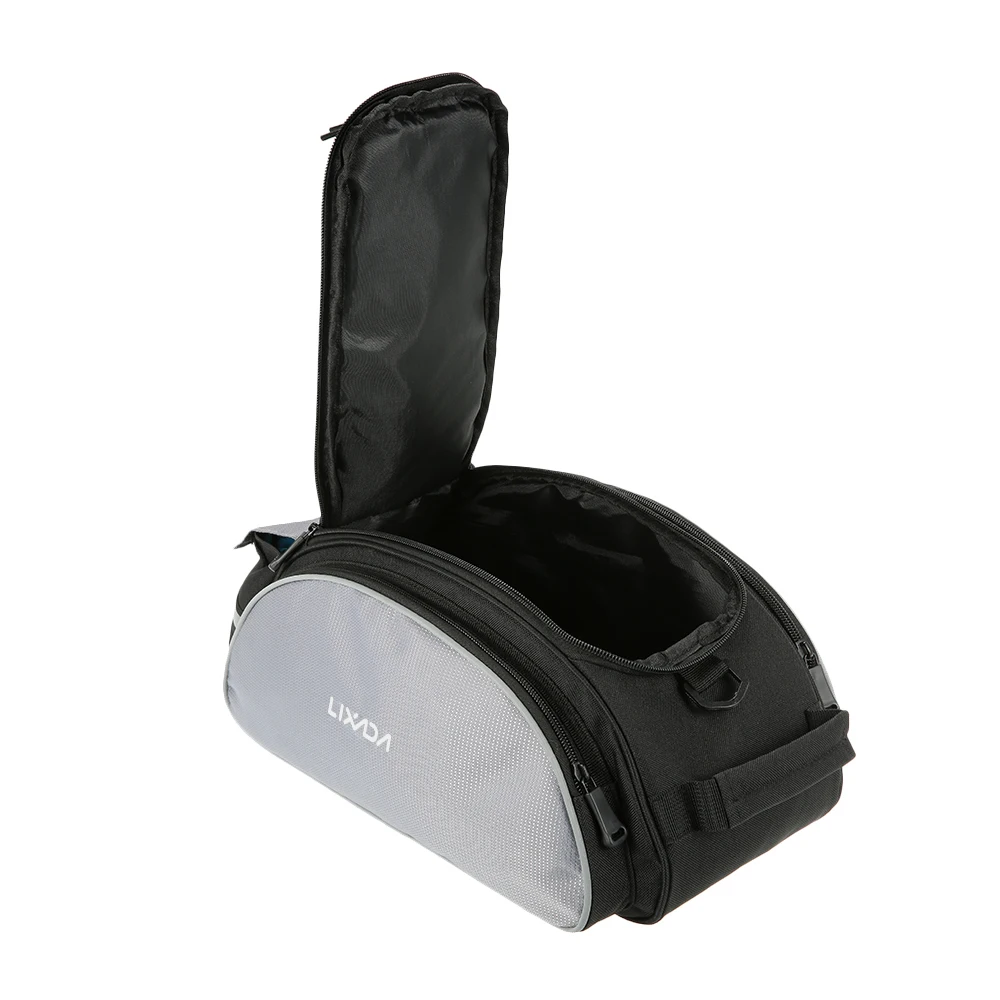 Discount Lixada 13L Multifunctional Bicycle Rear Seat Bag Outdoor Cycling Bike Rack Seat Bag Trunk Pannier Shulder Bag for casco ciclismo 7 Discount Lixada 13L Multifunctional Bicycle Rear Seat Bag Outdoor Cycling Bike Rack Seat Bag Trunk Pannier Shulder Bag for casco ciclismo 7