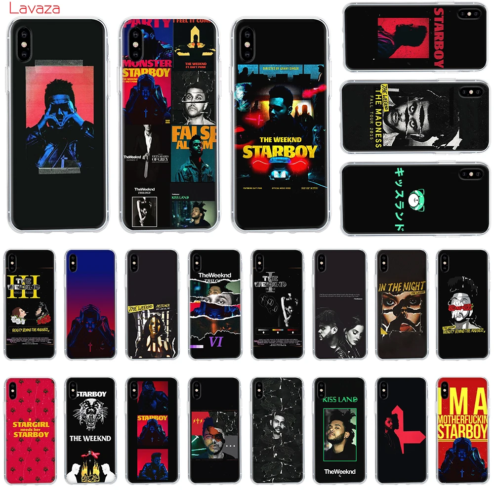 Жесткий чехол для телефона Lavaza The Weeknd Apple iPhone 6 6s 7 8 Plus X 5 5S SE XS Max XR | Мобильные
