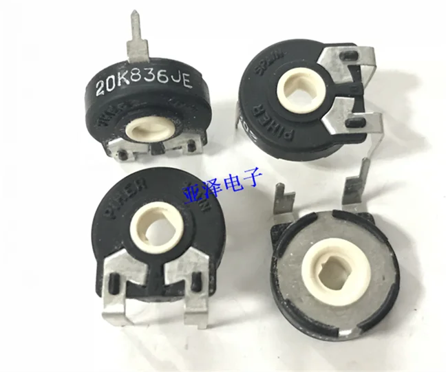

5PCS/LOT PIHER adjustable potentiometer PT15-20K horizontal adjustable adjustable oval hole