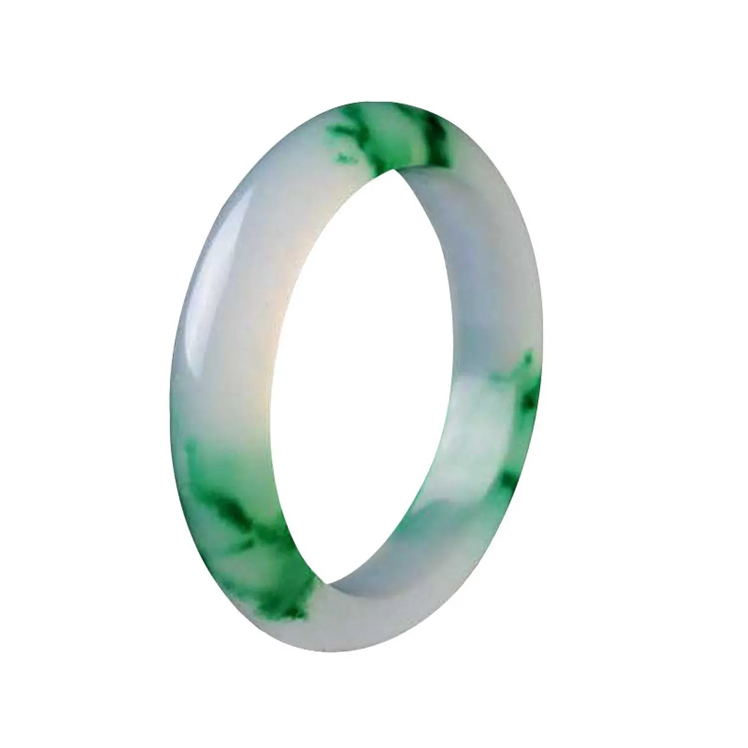 blue jadeite bangle