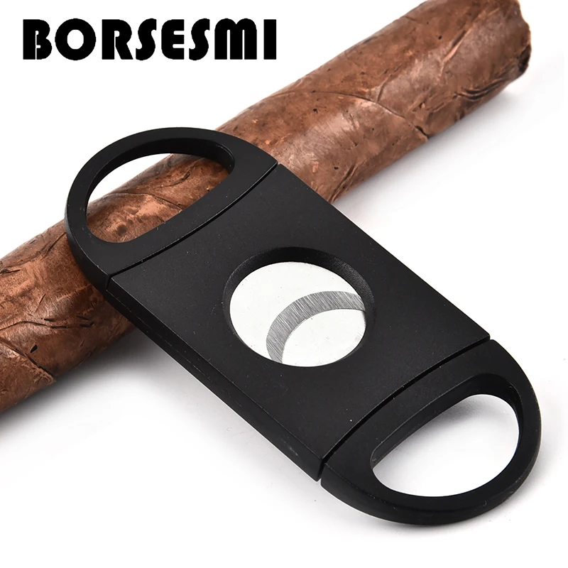 Высококачественные пластиковые двойные ножницы для сигар 56 колец портативный