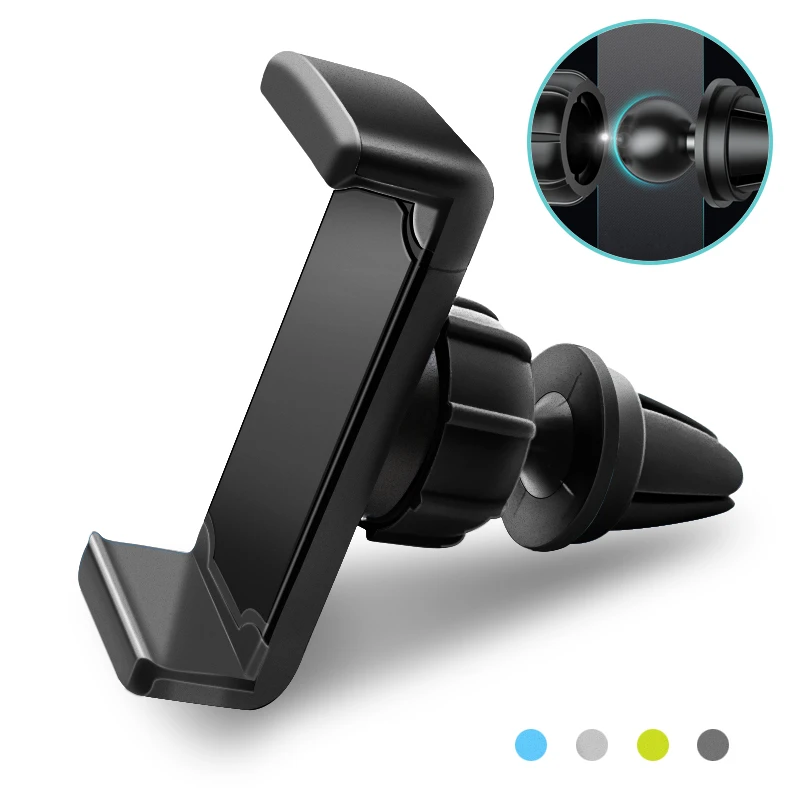 

Car Phone Holder Air Vent Mount Stand for Smartphone Support for Xiaomi mi 9 Samsung S10 plus Mobile Phone Car Holder 360 Degree