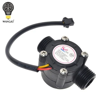 

1pcs Water Flow Sensor Flowmeter Hall Flow Sensor Water Control 1-30L/min