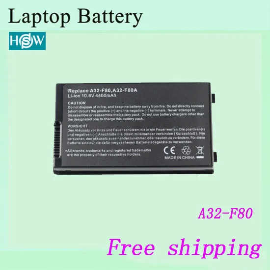 Black A32 F80 F50 F80A F80H|laptop battery|battery for asuslaptop battery asus |