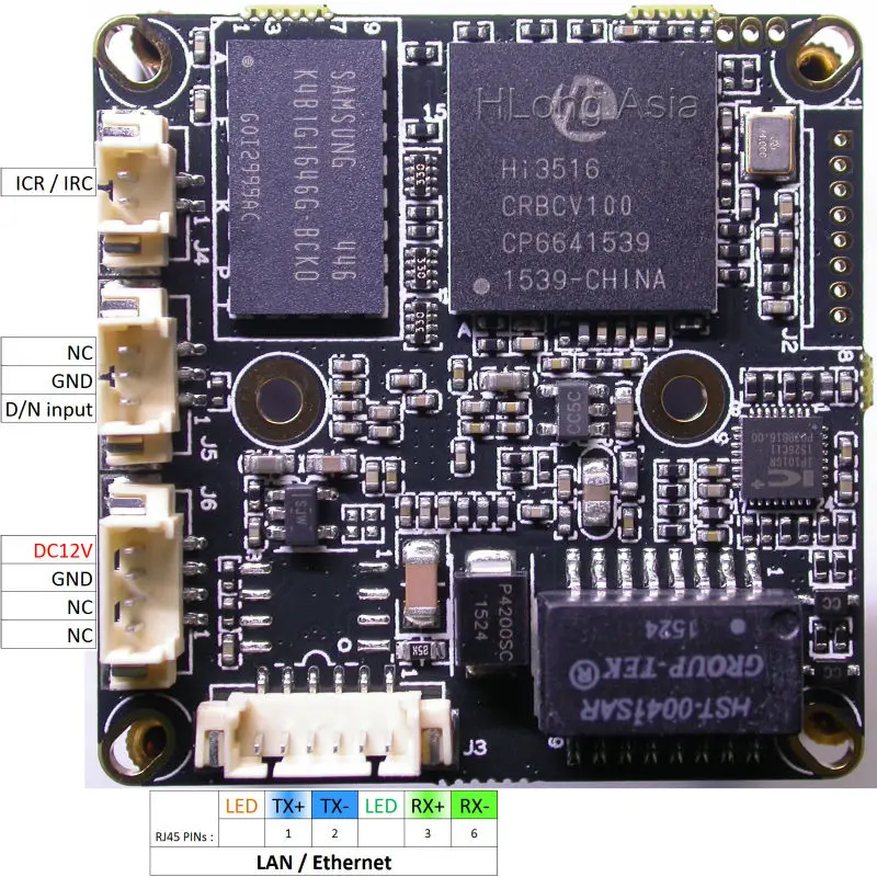 Ручной зум и фокусное расстояние 2 8 12 мм IPC (1080P) 1/2 &quotSONY IMX291 Hi3516 CCTV IP камера