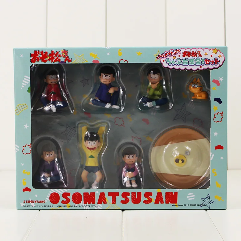 8 шт./лот 2 6 5 см экшн фигурки OSOMATSU San Mr osomatsu Karamatsu Ichimatsu Mini Brothers милые коллекционные