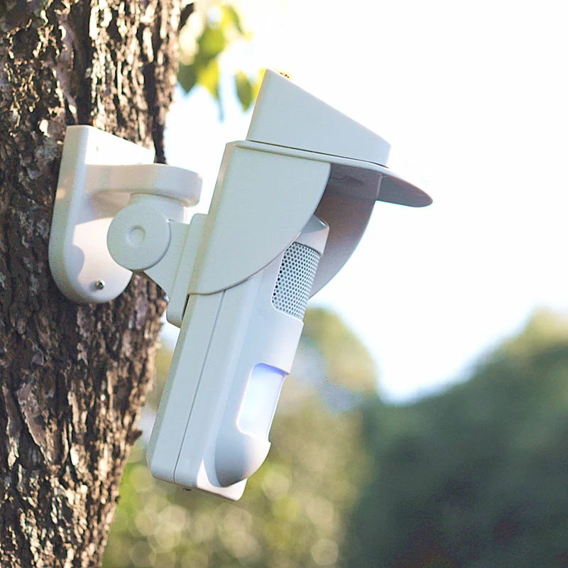 Standalone Outdoor PIR Detector Siren Alarm System with Voice Prompt, Arm/Disarm by Remote Control Standalone Outdoor PIR Detector Siren Alarm System with Voice Prompt, Arm/Disarm by Remote Control