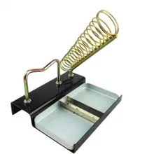 Инструмент для ремонта паяльник пистолет металлическая подставка держатель Безопасность Защита База опорная станция металлическая основа l11041