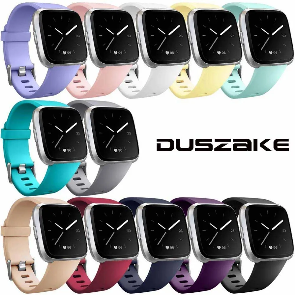 Ремешок Duszake для Fitbit Versa Lite Band мягкий Браслет Edition|Смарт-аксессуары| |