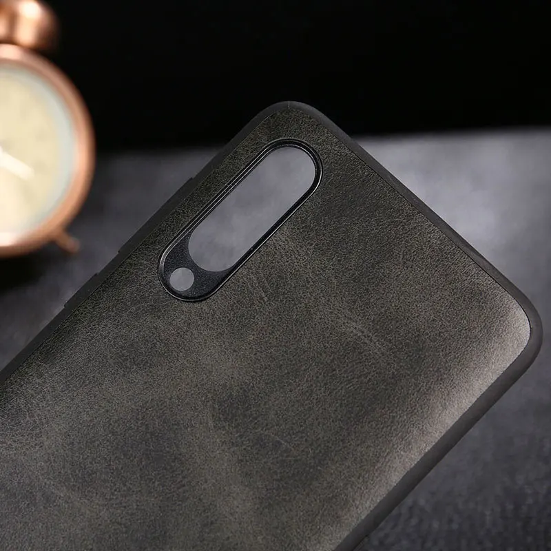 Case for Xiaomi Mi 9 mi9 se funda Luxury Vintage leather with soft cover for xiaomi mi 9 mi9 se case coque capa Business hoesje