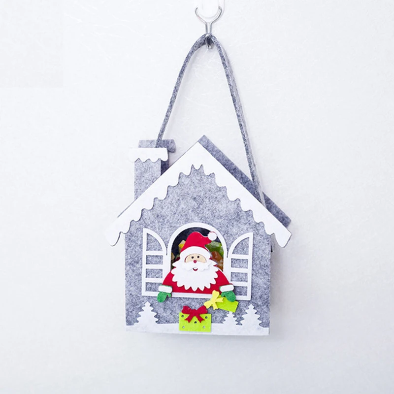 CHRISTMAS PARTY RED XMAS CANDY BAG SANTA CLAUS SNOWMAN FILLER TROUSERS GIFT
