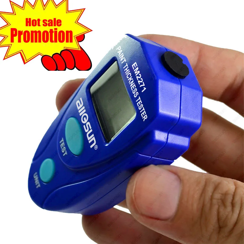 

2018 ALLSUN Digital Coating Paint Thickness Gauge Car Painting Thickness Tester Meter DIY Instrument With LCD EM2271