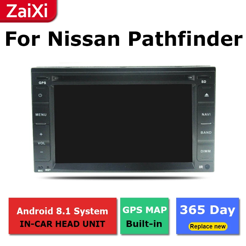 

2 Din Android radio bluetooth GPS Navigation wifi Stereo video For Nissan Pathfinder R51 2005~2012 Car Multimedia Player