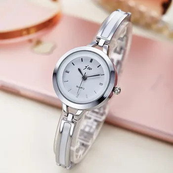 

Rose Gold Quartz Watch Women Clock Luxury Brand Stainless steel Bracelet watches Ladies Dress Crystal Wristwatches relogio skmei