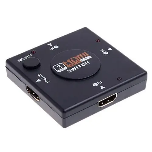 mini 3 port hdmi switch switcher hdmi splitter 3 input to 1 output hdmi switch that works with ps4