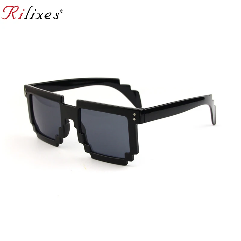 Персональный, шикарный солнцезащитные очки для мужчин и женщин бренд Thug Life очки для вечеринки мозаичные винтажные очки