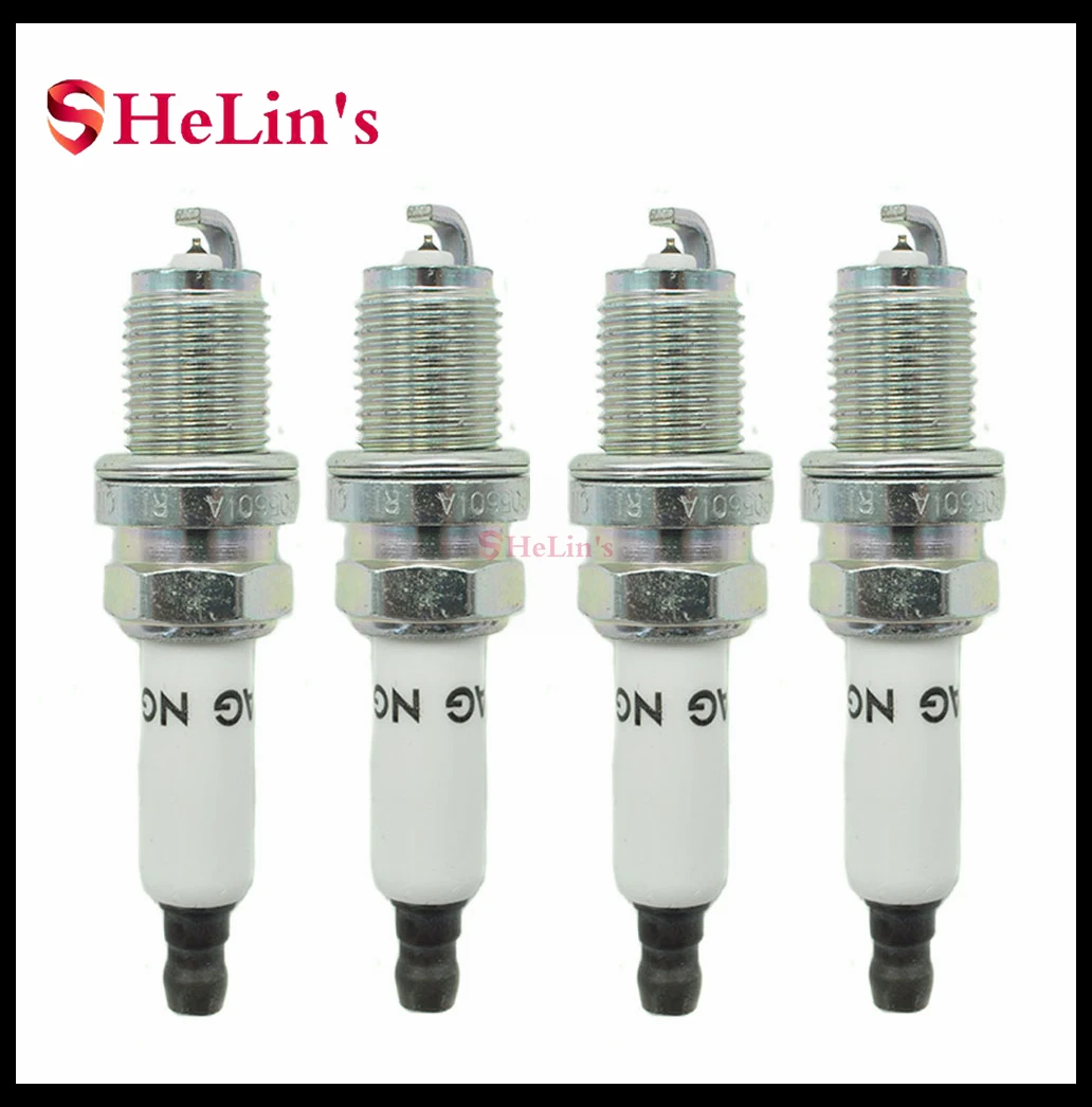 

4pcs/lot 06H905601A PFR7S8EG 101905631H IRIDIUM Spark Plug For VW MULTIVAN PASSAT CC GOLF V VI SCIROCCO POLO 1.8 2.0 R GTI TSI