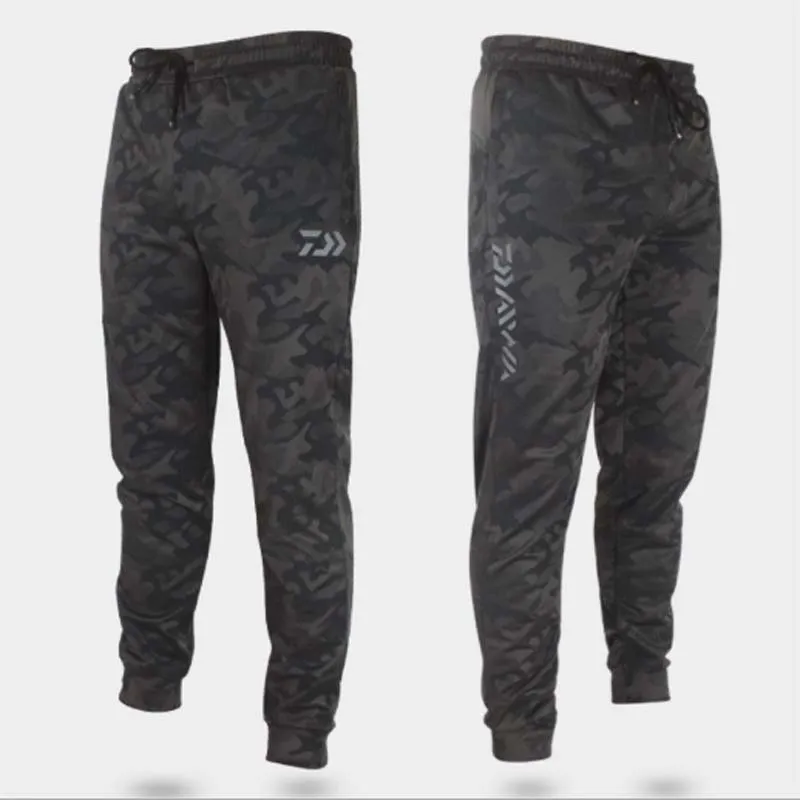 

2018 Summer DAIWA Dawa Bamboo Charcoal Fishing Pants Sunscreen Quick-drying Breathable Casual Camouflage Feet Feet Pants Thin