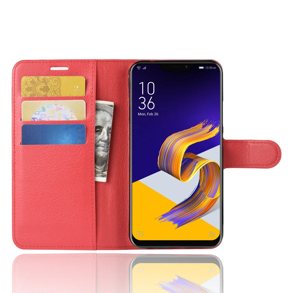 ZB555KL кожаный чехол для ASUS ZenFone Max M1 ZB555KL, кошелек для телефона, флип-чехол из искусственной кожи для ASUS ZenFone Max M1 ZB555KL X00P