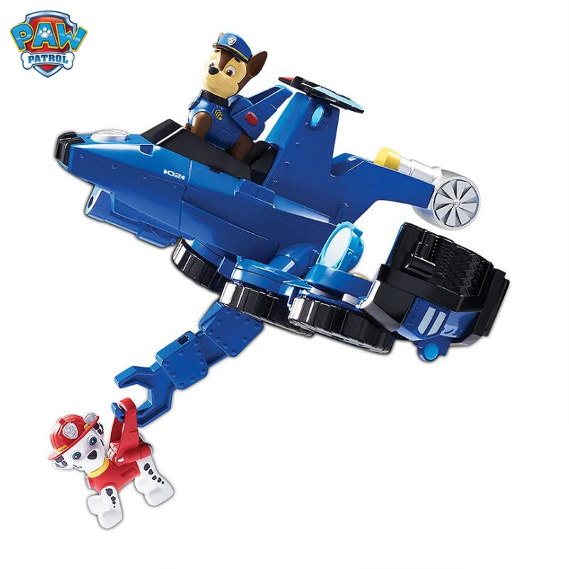 Paw Patrol dog car Flip Fly toys может веселиться с этим автомобилем 2 в 1 игрушки подарок на