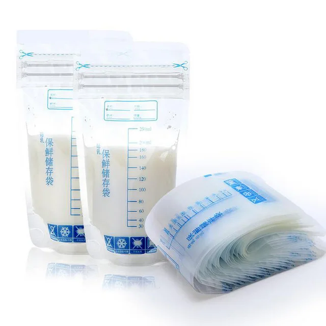 30 шт 250 мл сумки для замораживания молока мать молоко детское питание пакет для хранения грудного молока BPA бесплатно детские безопасные сумки для кормления