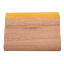 6 дюймов Длина трафаретной печати ракель деревянная ручка шелкография трафаретная печать скребок чернила скребок лезвие