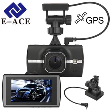 E-ACE Автомобильный видеорегистратор gps трекер Full HD 1080 P регистраторы видео Регистраторы Камера ADAS LDWS Регистраторы Camcerder Ночное видение Регистратор