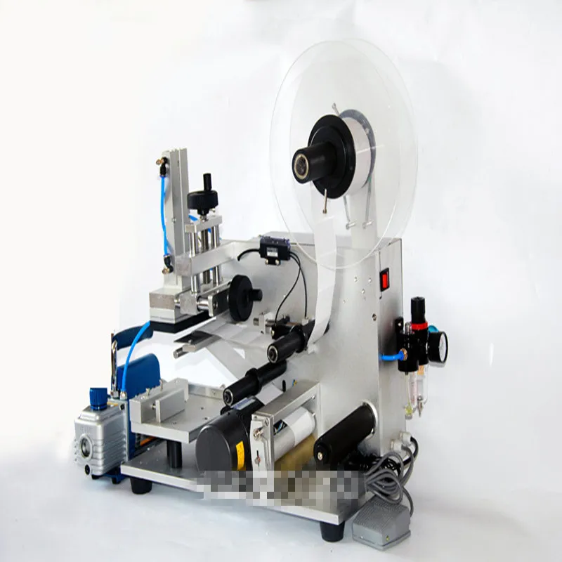 MT 60 cheap price semi automatic electric flat bottle label machine