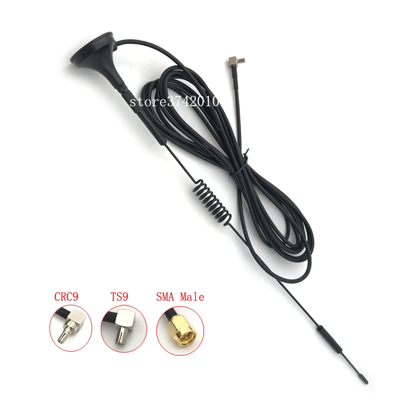 3 meters Outdoor Antenna Magnetic Suction Antenna 700-2700MHz 36cm with 18dBi High Gain 4G/3G/GSM LTE 3Meters, 5 Meters. 10 Meters 3 meters Outdoor Antenna Magnetic Suction Antenna 700-2700MHz 36cm with 18dBi High Gain 4G/3G/GSM LTE 3Meters, 5 Meters. 10 Meters