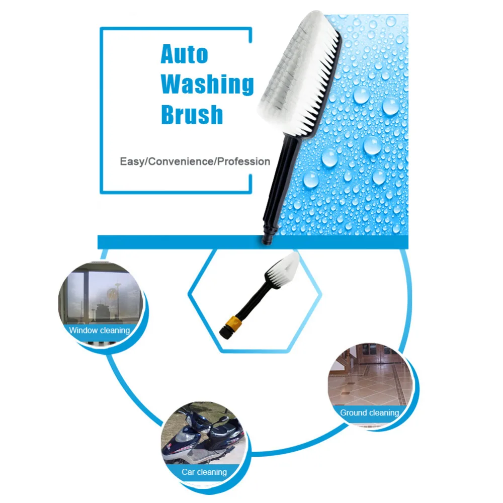 AUMOHALL Универсальная Многофункциональная щетка для чистки автомобиля Auton инструмент для очистки губки Новая высококачественная щетка для мытья ПВХ