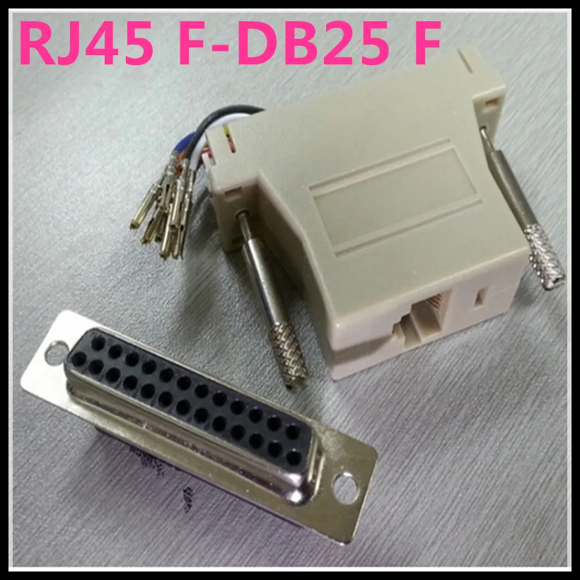 DB25 Женский к RJ45 Модульный адаптер | Компьютеры и офис