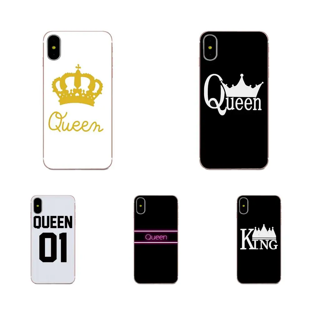 Bitch 01 King Queen мягкие сумки из ТПУ чехлы для Huawei P7 Honor 4C 5A 5C 5X 6 6C 6A 6X 7 7X 8 9 V8 V10 Y3II Y5II Y6II G8