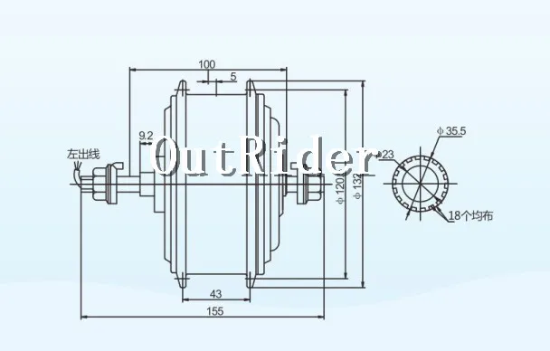Cheap Outrider New design 24V 250w high quality electric bike front roller gear motor/electric bike kit 1 Cheap Outrider New design 24V 250w high quality electric bike front roller gear motor/electric bike kit 1