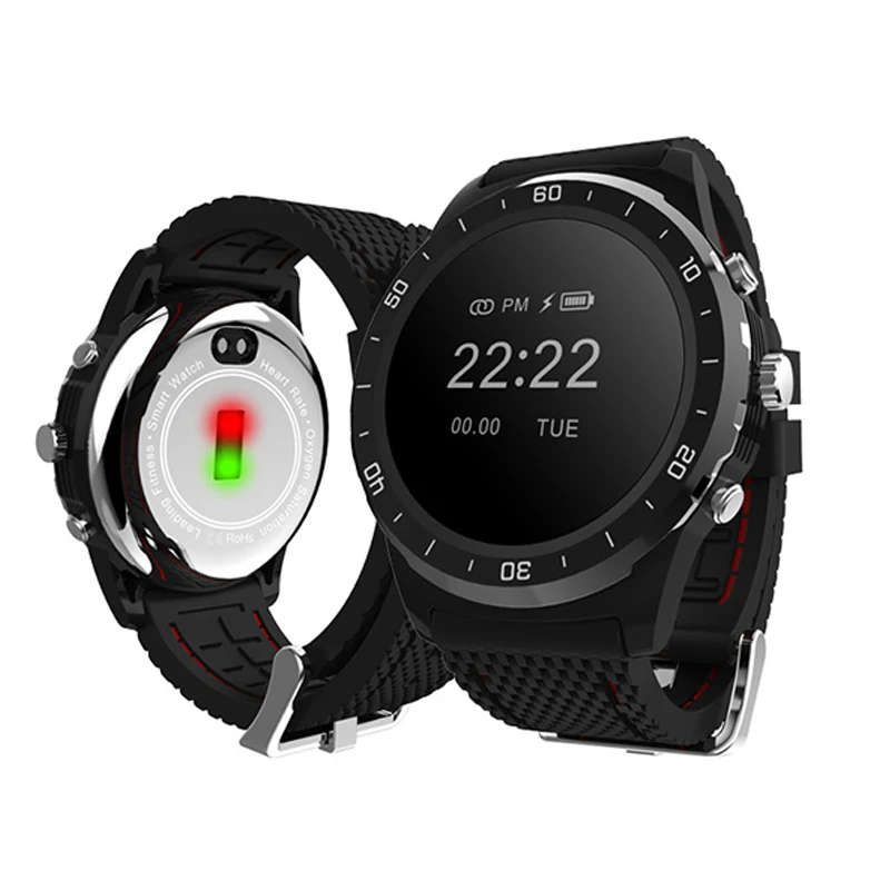 Bluetooth Smart Watch, Layered Display, NFC Payments, Google Assistant, Wear OS by Google (Formerly Android Wear), Compatible