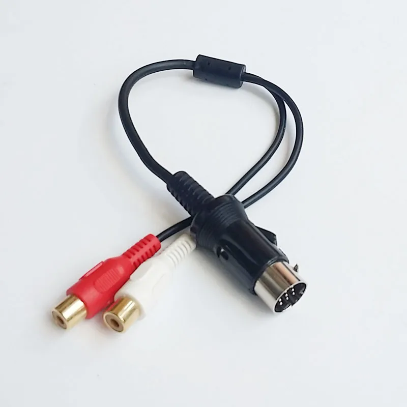 カーオーディオ RCA に 13 ピンケーブル AUX オーディオ