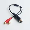 Car Audio RCA To 13 Pin Cable AUX Audio Adapter For Kenwood CD Changer CD Player ► Photo 2/4